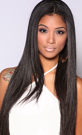Naturaly Straight Virgin Indian hair extensions is pefect because it last  longer and is tangle free